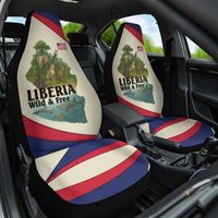 Liberia Wildlife Car Seat Cover with African Safari and Ocean Marine Life Design