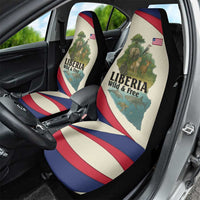 Liberia Wildlife Car Seat Cover with African Safari and Ocean Marine Life Design