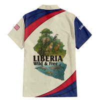 Liberia Wildlife Family Matching Mermaid Dress and Hawaiian Shirt with African Safari and Ocean Marine Life Design