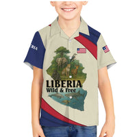 Liberia Wildlife Family Matching Mermaid Dress and Hawaiian Shirt with African Safari and Ocean Marine Life Design