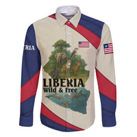 Liberia Wildlife Family Matching Summer Maxi Dress and Hawaiian Shirt with African Safari and Ocean Marine Life Design