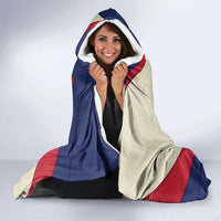 Liberia Wildlife Hooded Blanket with African Safari and Ocean Marine Life Design