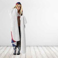 Liberia Wildlife Hooded Blanket with African Safari and Ocean Marine Life Design