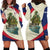 Liberia Wildlife Hoodie Dress with African Safari and Ocean Marine Life Design