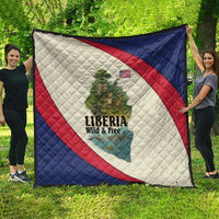 Liberia Wildlife Quilt with African Safari and Ocean Marine Life Design