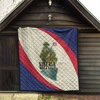 Liberia Wildlife Quilt with African Safari and Ocean Marine Life Design