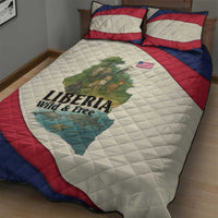 Liberia Wildlife Quilt Bed Set with African Safari and Ocean Marine Life Design