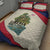 Liberia Wildlife Quilt Bed Set with African Safari and Ocean Marine Life Design