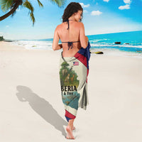 Liberia Wildlife Sarong with African Safari and Ocean Marine Life Design