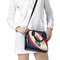 Liberia Wildlife Shoulder Handbag with African Safari and Ocean Marine Life Design