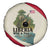 Liberia Wildlife Spare Tire Cover with African Safari and Ocean Marine Life Design