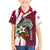 Liberia Family Matching Short Sleeve Bodycon Dress and Hawaiian Shirt with Leopard Head, White Lily, and Red Chili Tribal Design - Wonder Print Shop