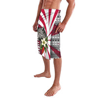 Liberia Lavalava with Leopard Head, White Lily, and Red Chili Tribal Design - Wonder Print Shop