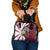 Liberia Shoulder Handbag with Leopard Head, White Lily, and Red Chili Tribal Design - Wonder Print Shop