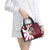 Liberia Shoulder Handbag with Leopard Head, White Lily, and Red Chili Tribal Design - Wonder Print Shop