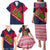 Liberia Lone Stars Rise Football Family Matching Puletasi and Hawaiian Shirt with Map Graphic and National Flag Design