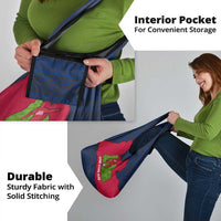 Liberia Lone Stars Rise Football Grocery Bag with Map Graphic and National Flag Design