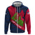 Liberia Lone Stars Rise Football Hoodie with Map Graphic and National Flag Design