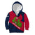 Liberia Lone Stars Rise Football Kid Hoodie with Map Graphic and National Flag Design