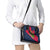 Liberia Lone Stars Rise Football Shoulder Handbag with Map Graphic and National Flag Design