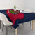 Liberia Lone Stars Rise Football Tablecloth with Map Graphic and National Flag Design