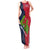 Liberia Lone Stars Rise Football Tank Maxi Dress with Map Graphic and National Flag Design
