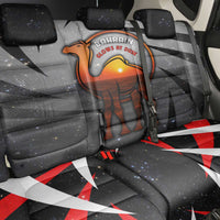Bahrain Desert Camel Back Car Seat Cover with Sunset Glow and Starry Sky