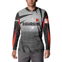 Bahrain Desert Camel Button Sweatshirt with Sunset Glow and Starry Sky