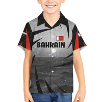 Bahrain Desert Camel Family Matching Off The Shoulder Long Sleeve Dress and Hawaiian Shirt with Sunset Glow and Starry Sky