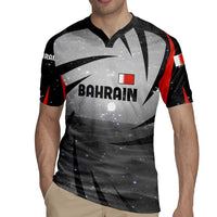 Bahrain Desert Camel Rugby Jersey with Sunset Glow and Starry Sky
