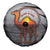 Bahrain Desert Camel Spare Tire Cover with Sunset Glow and Starry Sky