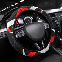 Bahrain Desert Camel Steering Wheel Cover with Sunset Glow and Starry Sky