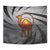 Bahrain Desert Camel Tapestry with Sunset Glow and Starry Sky