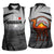 Bahrain Desert Camel Women Sleeveless Polo Shirt with Sunset Glow and Starry Sky