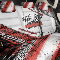 Formula 1 Inspired Bahrain Race Back Car Seat Cover with Checkered Flag Print