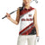 Formula 1 Inspired Bahrain Race Women Sleeveless Polo Shirt with Checkered Flag Print
