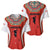 Bahrain Mandala Pattern Baseball Jersey with National Map and Arabic Geometric Design