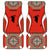 Bahrain Mandala Pattern Car Mats with National Map and Arabic Geometric Design