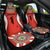 Bahrain Mandala Pattern Car Seat Cover with National Map and Arabic Geometric Design