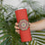 Bahrain Mandala Pattern Skinny Tumbler with National Map and Arabic Geometric Design