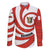 Bahrain Tribal Camel Family Matching Summer Maxi Dress and Hawaiian Shirt with Red Mosaic Swirl and Heritage Slogan