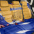 Malaysian Tiger and National Flag Back Car Seat Cover with Royal Gold and Blue Design