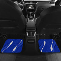 Malaysian Tiger and National Flag Car Mats with Royal Gold and Blue Design