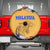 Malaysian Tiger and National Flag Spare Tire Cover with Royal Gold and Blue Design