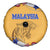 Malaysian Tiger and National Flag Spare Tire Cover with Royal Gold and Blue Design