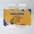 Malaysian Tiger and National Flag Tablecloth with Royal Gold and Blue Design