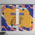 Malaysian Tiger and National Flag Window Curtain with Royal Gold and Blue Design