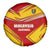 Malaysia Football Spare Tire Cover with Roaring Tiger and Red Yellow National Colors