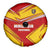 Malaysia Football Spare Tire Cover with Roaring Tiger and Red Yellow National Colors