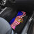 Malaysia Coat of Arms Car Mats with National Flag and Black Batik Pattern
